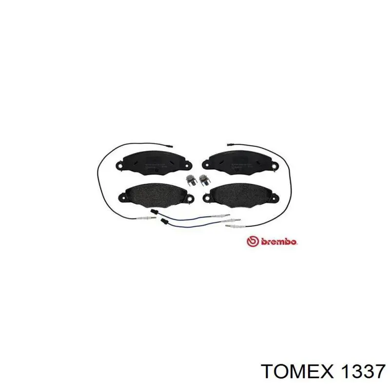 1337 Tomex Передні гальмівні колодки