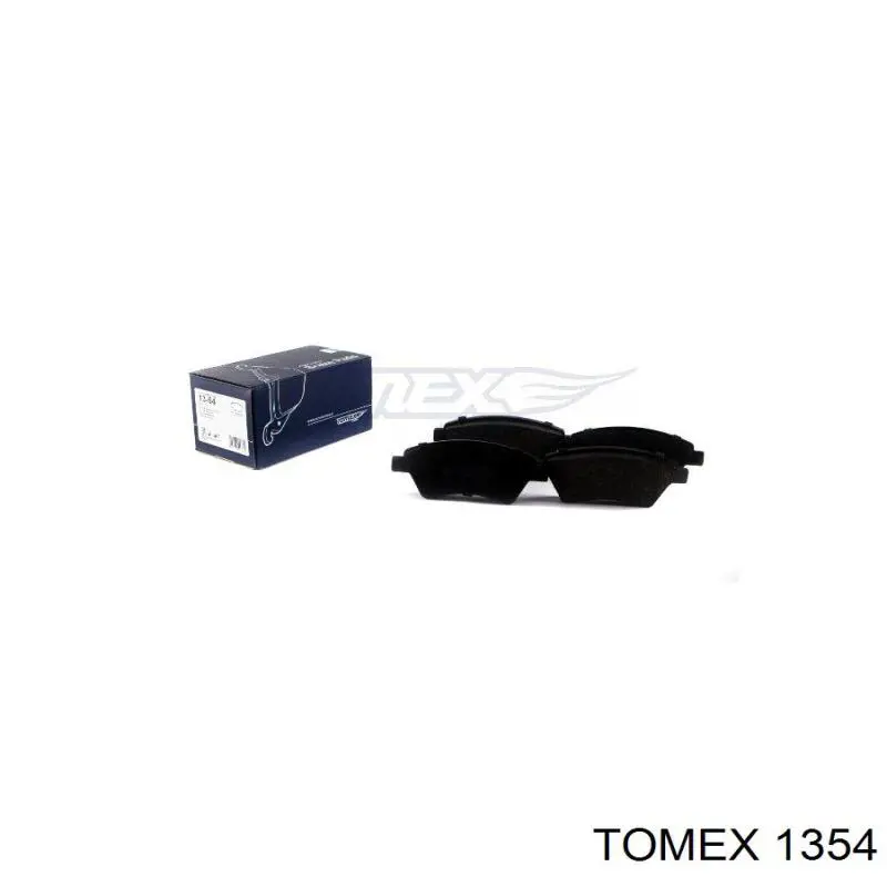 Купити 1354 Tomex Колодки гальмівні передні, дискові