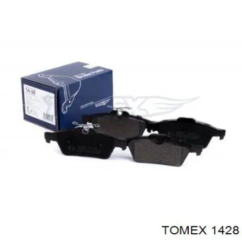 Задні гальмівні колодки 1428 Tomex