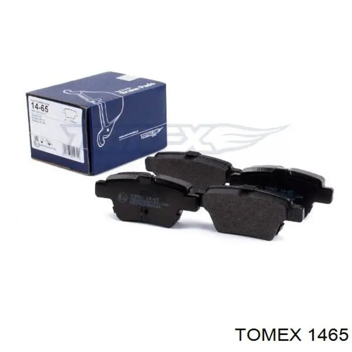 Задні гальмівні колодки 1465 Tomex