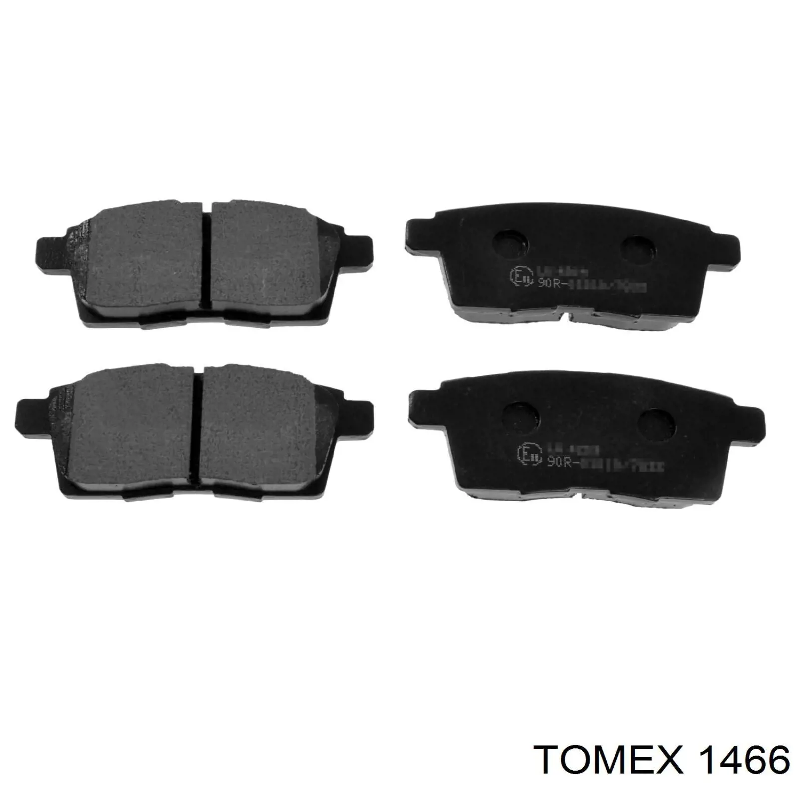 Гальмівні колодки Tomex 1466 ціна, від 27.93 USD