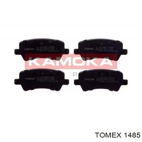 Задні гальмівні колодки 1485 Tomex