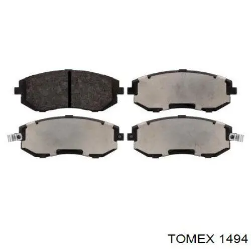 Купити 1494 Tomex Колодки гальмівні передні, дискові