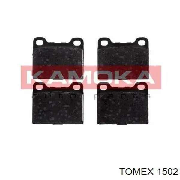 Передні тормозні колодки 1502 Tomex