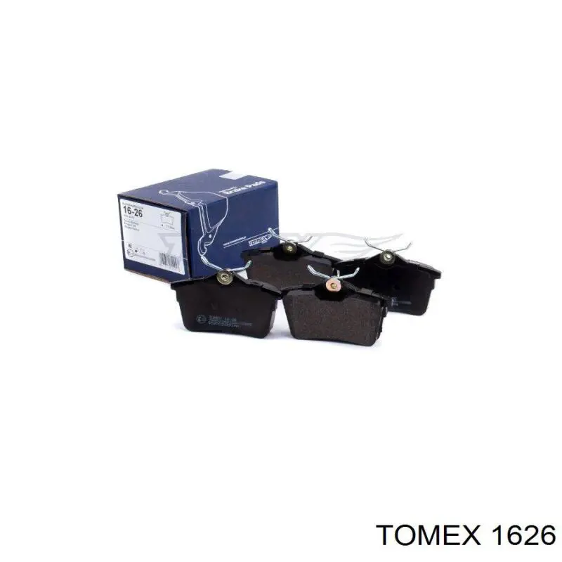 Задні гальмівні колодки 1626 Tomex