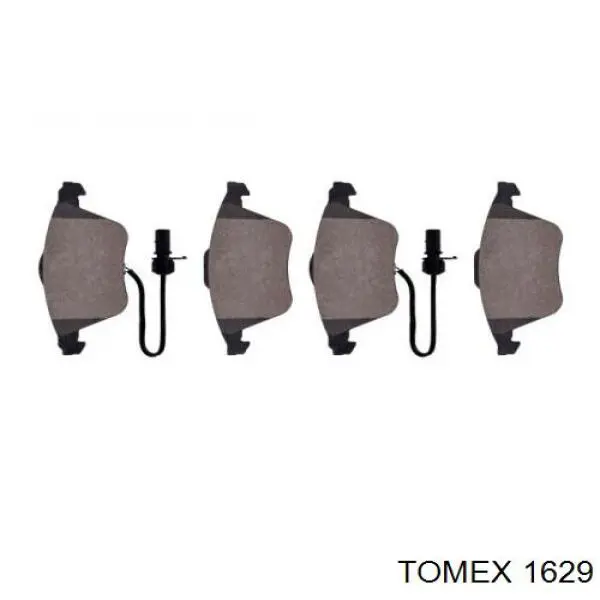 Купити 1629 Tomex Задні колодки