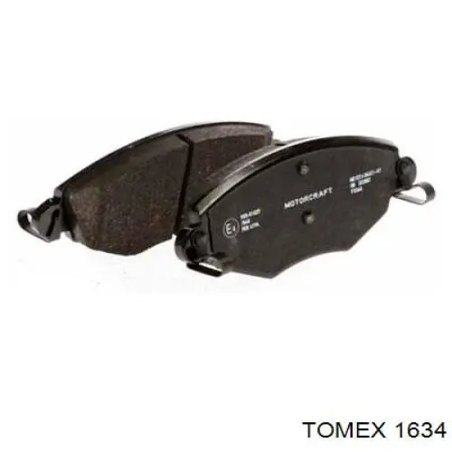 Гальмівні колодки Tomex 1634 ціна, від 29.75 USD