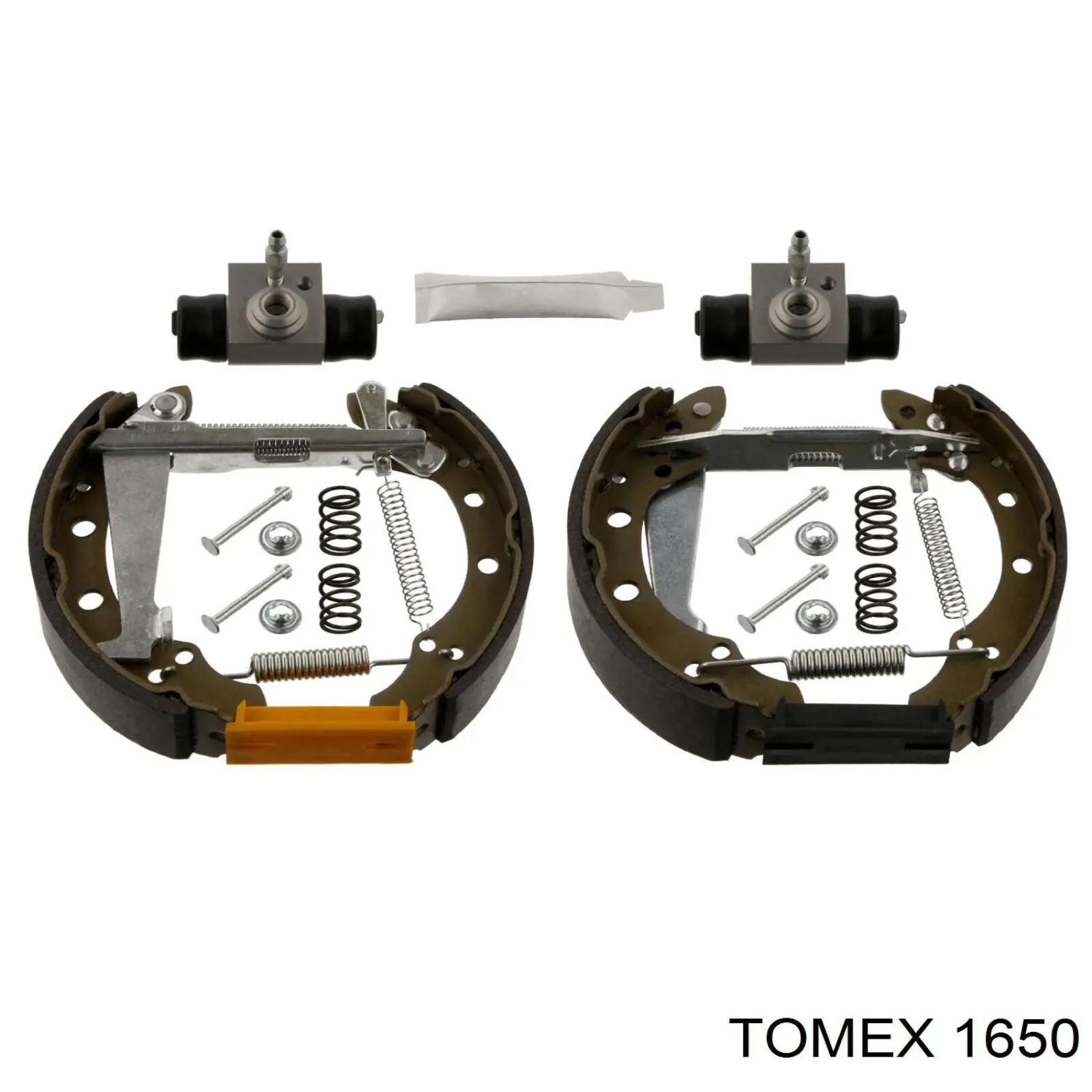 1650 Tomex колодки гальмівні передні, дискові