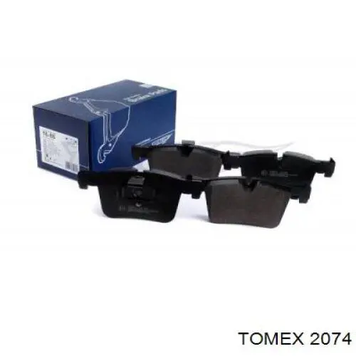 Колодки гальмові задні, барабанні 2074 Tomex