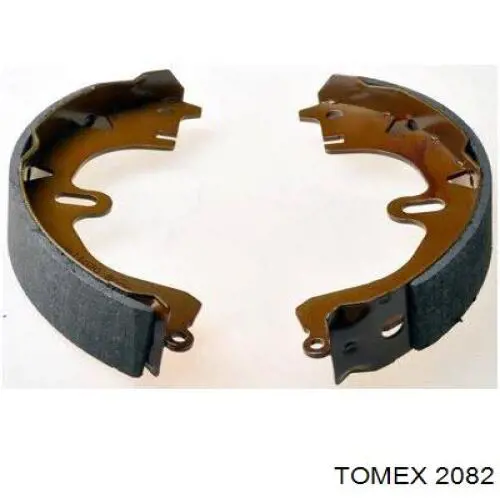 Купити 2082 Tomex Колодки гальмові задні, барабанні