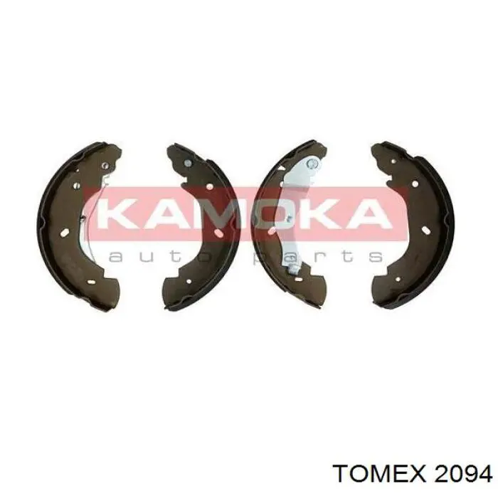 Колодки гальмові задні, барабанні 2094 Tomex