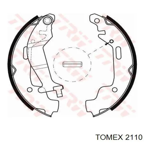 Колодки гальмові задні, барабанні S59516 Brembo