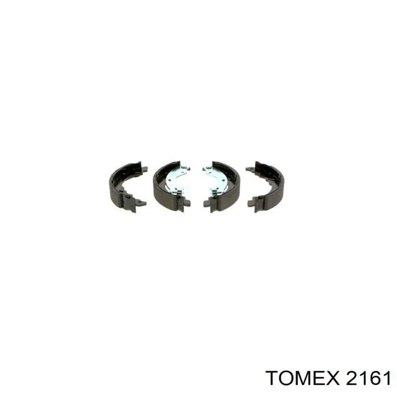 2161 Tomex колодки гальмові задні, барабанні