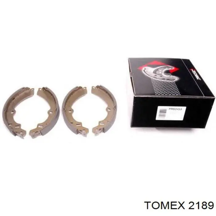Колодки гальмові задні, барабанні Tomex 2189 ціна, від 14.26 USD