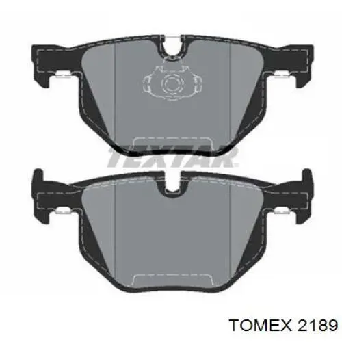 Купити 2189 Tomex Колодки гальмові задні, барабанні