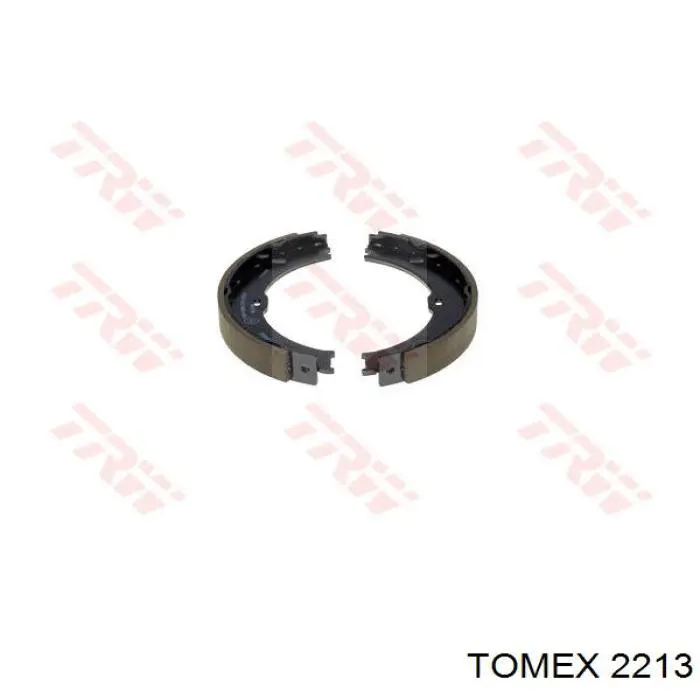 Колодки ручника / стоянкового гальма Tomex 2213 ціна, від 20.39 USD