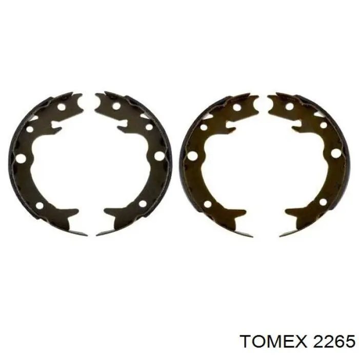 Купити 2265 Tomex Колодки гальмові задні, барабанні