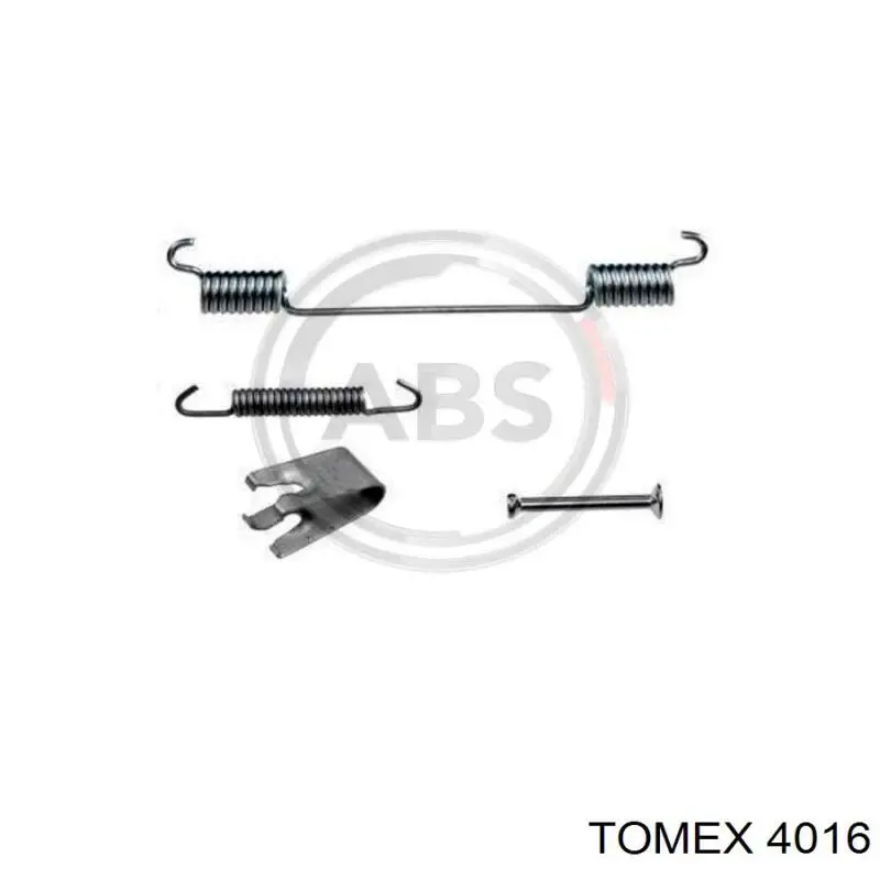 Монтажний комплект задніх барабанних колодок GP GP1050836 ціна, від 4.90 USD
