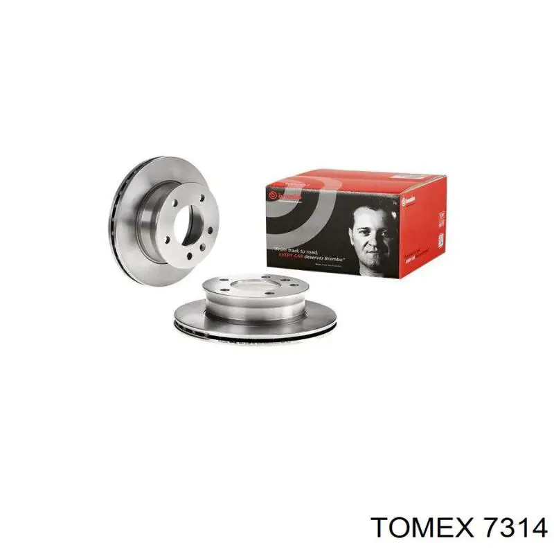 Купити 7314 Tomex Ротор гальмівний