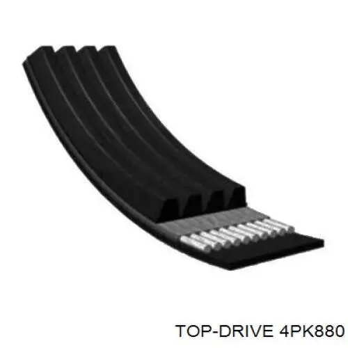 Клиновий ремінь TOP Drive 4PK880 ціна, від 4.68 USD