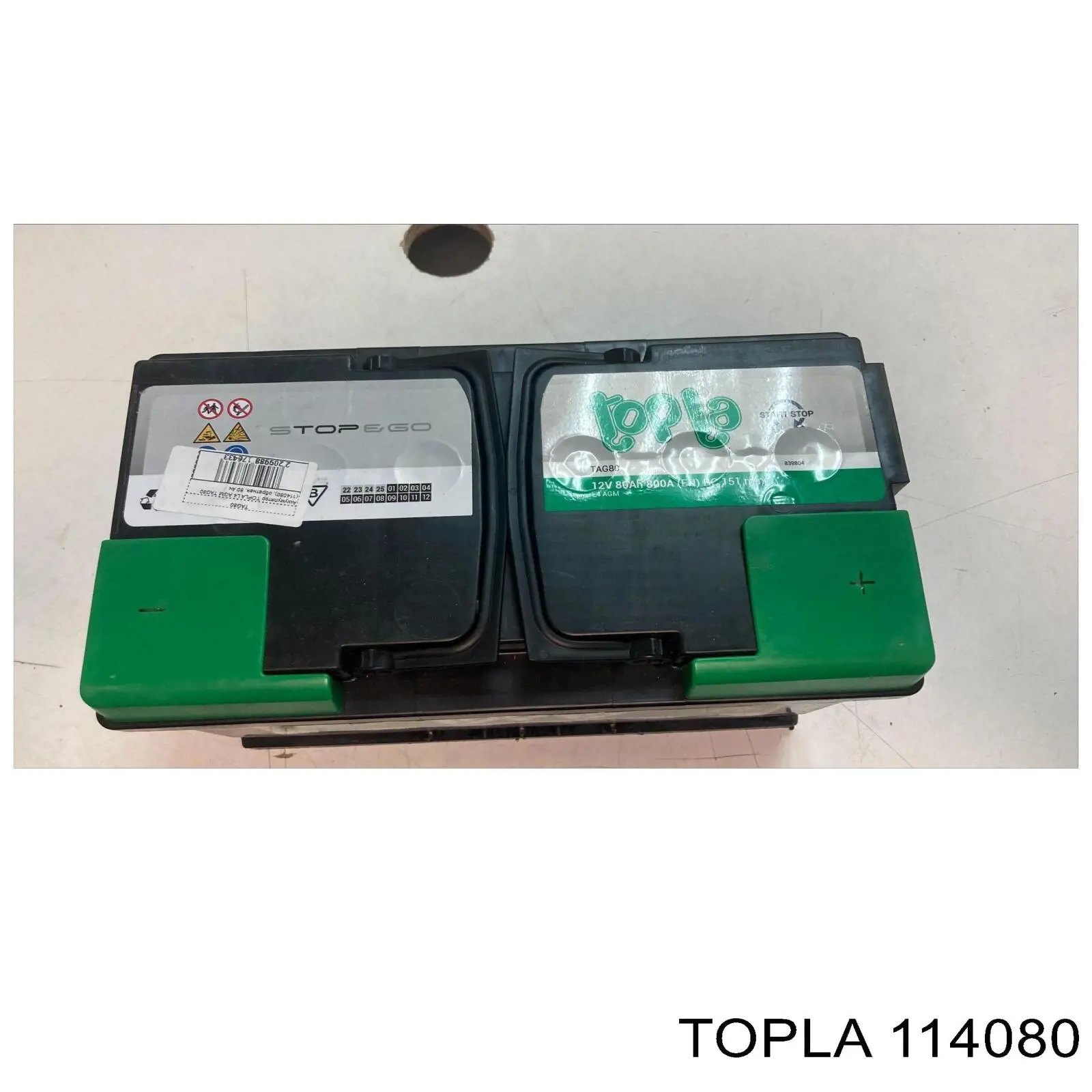 Купити Акумулятор Topla 80 А/г (114080)
