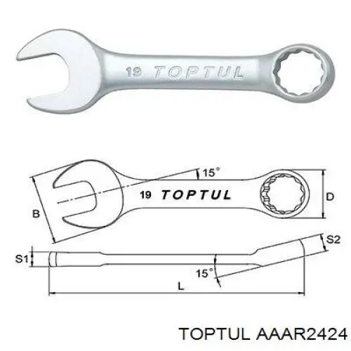 Купити AAAR2424 Toptul 