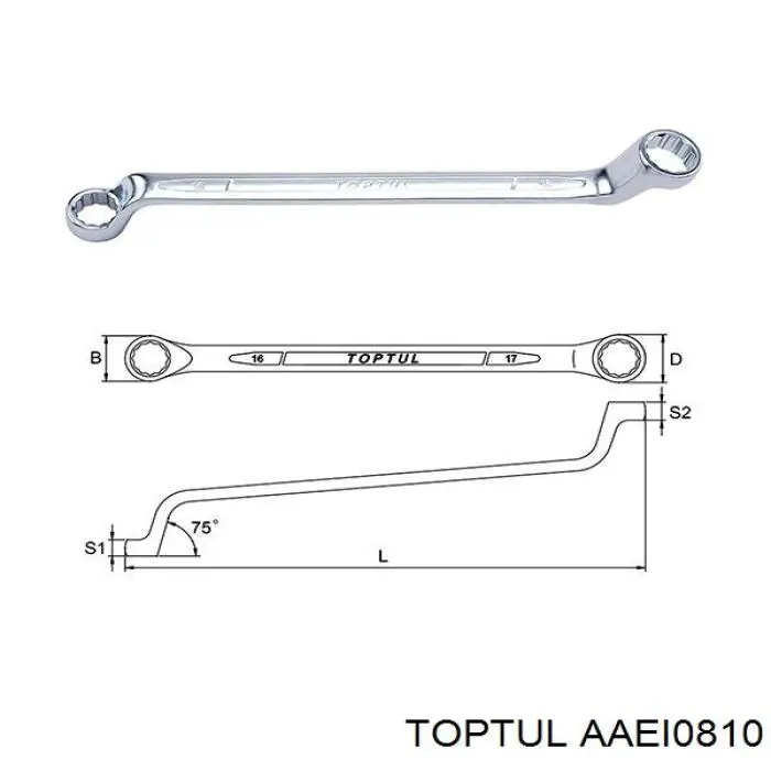Купити AAEI0810 Toptul 
