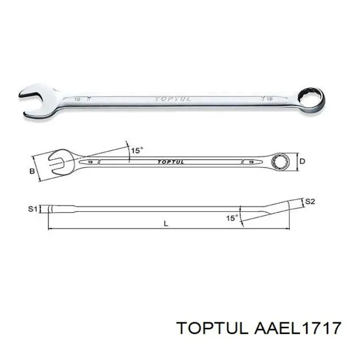 Купити AAEL1717 Toptul 