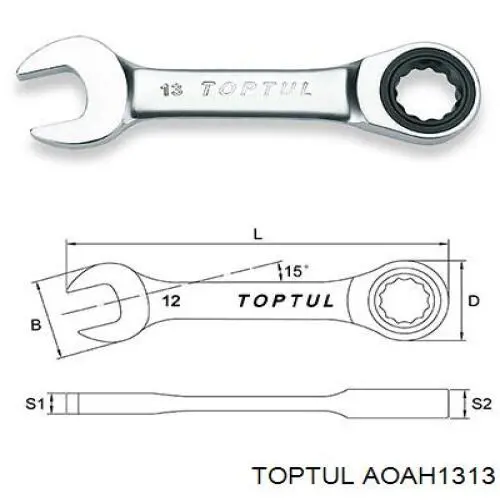 Купити AOAH1313 Toptul 