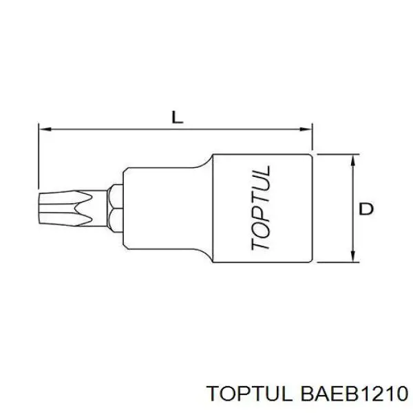  BAEB1210 Toptul