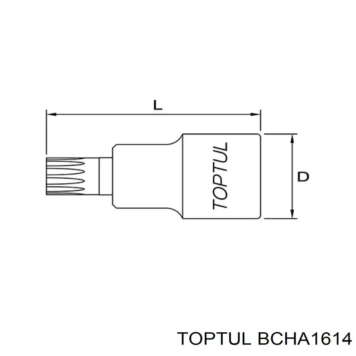  Toptul BCHA1614 ціна, від 4.15 USD