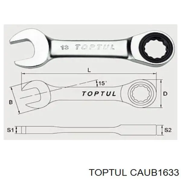 CAUB1633 Toptul 