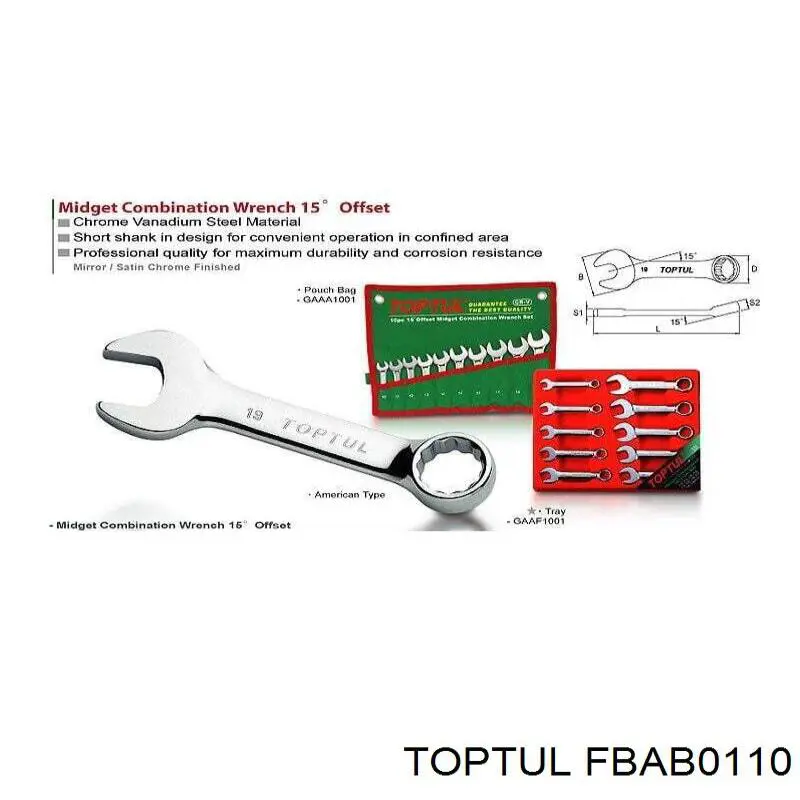 Купити FBAB0110 Toptul 
