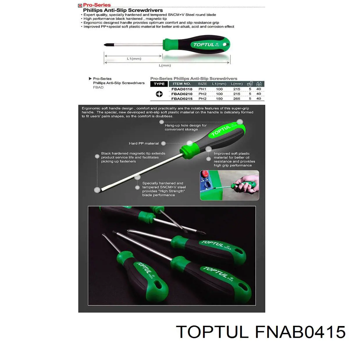  FNAB0415 Toptul