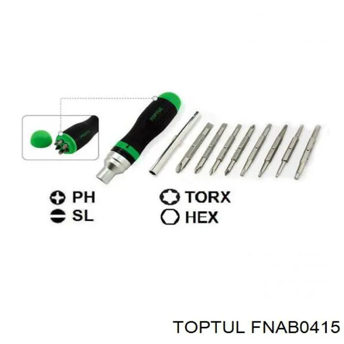 Купити FNAB0415 Toptul 
