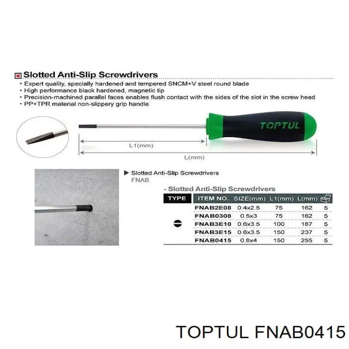 FNAB0415 Toptul 
