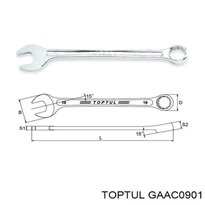 Купити GAAC0901 Toptul 