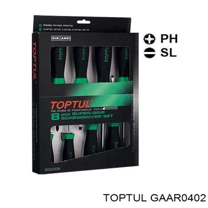  Toptul GAAR0402 ціна, від 13.81 USD