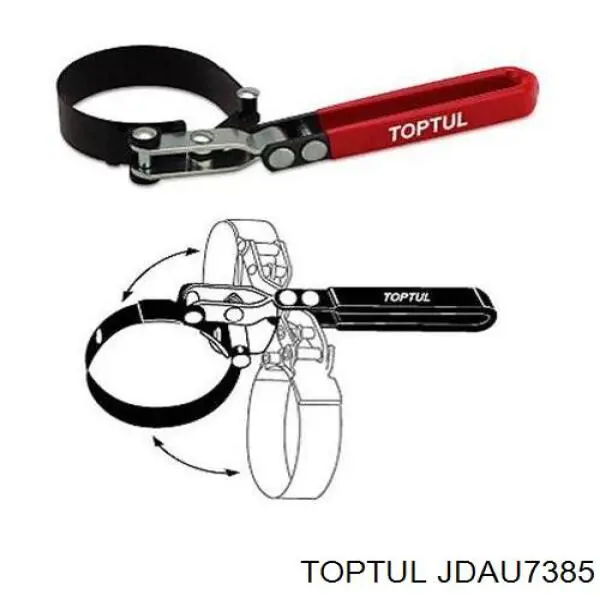  Toptul JDAU7385 ціна, від 13.37 USD