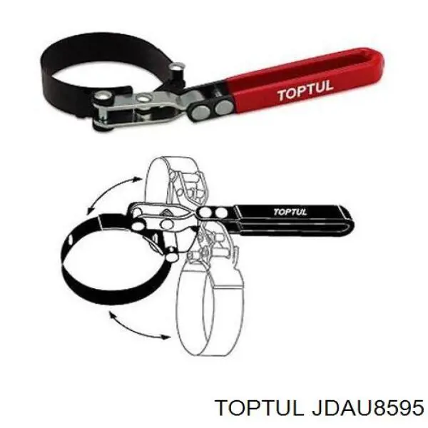  Toptul JDAU8595 ціна, від 24.00 USD