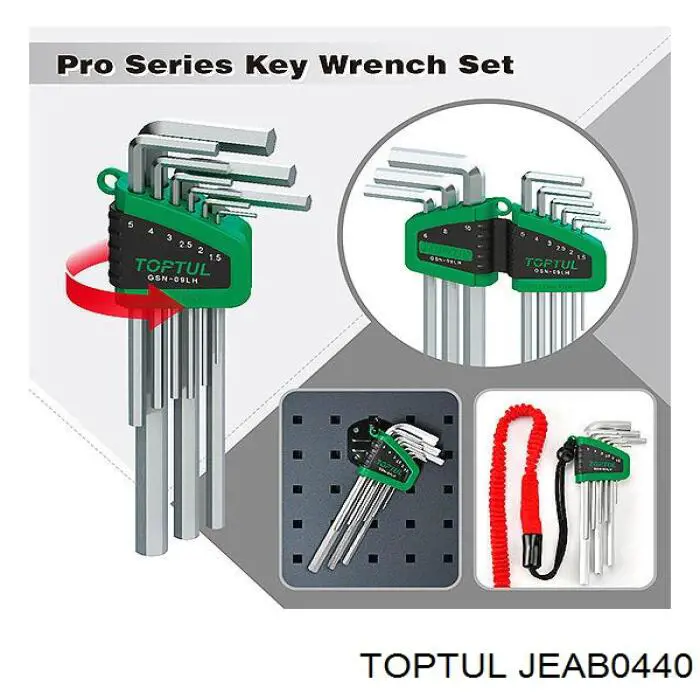  Toptul JEAB0440 ціна, від 16.70 USD