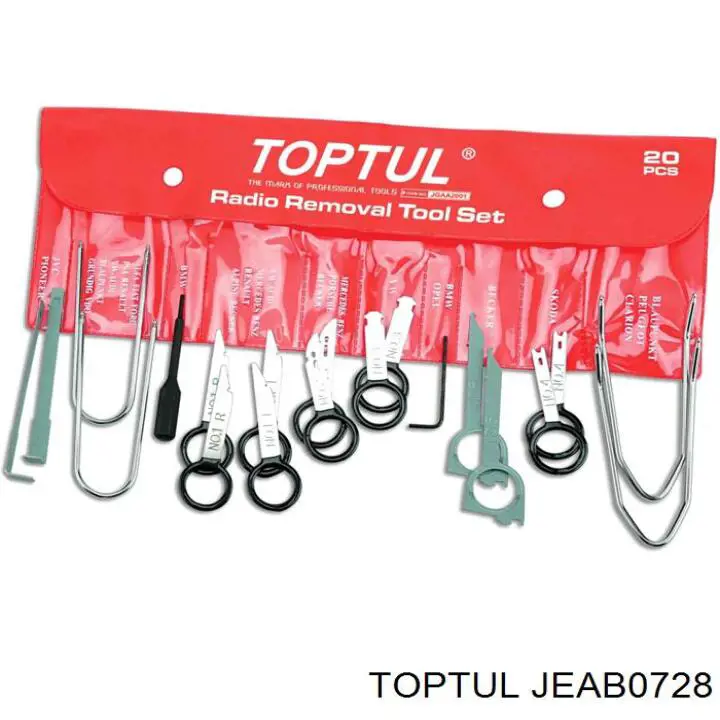  Toptul JEAB0728 ціна, від 77.10 USD