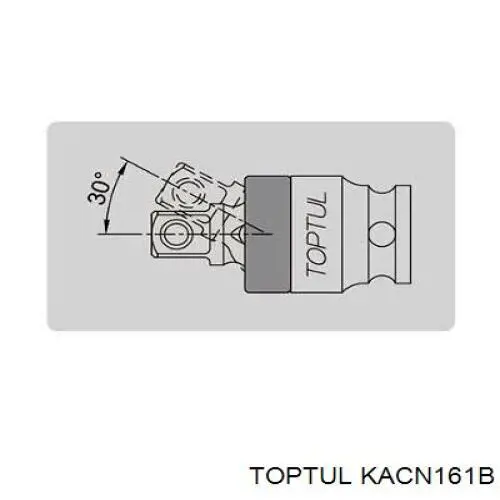 Купити KACN161B Toptul 