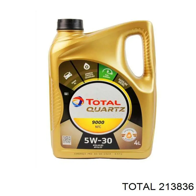 213836 Total Масло двигуна