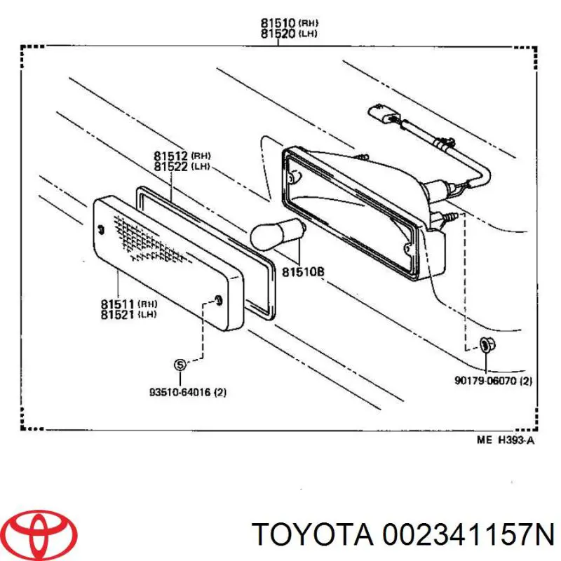  Toyota 002341157N ціна, від 3.79 USD