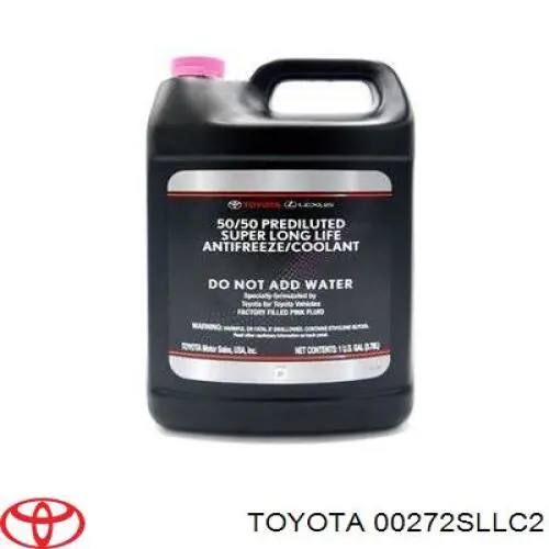 Антифріз концентрат Toyota 00272SLLC2 ціна, від 35.92 USD