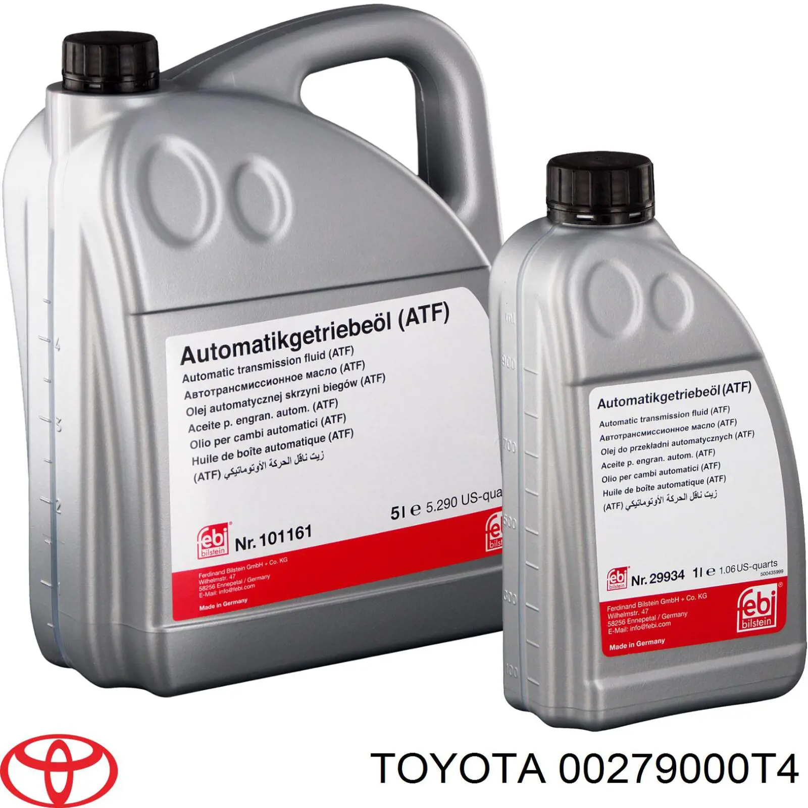Масло варіатора Toyota 00279000T4 ціна, від 12.21 USD