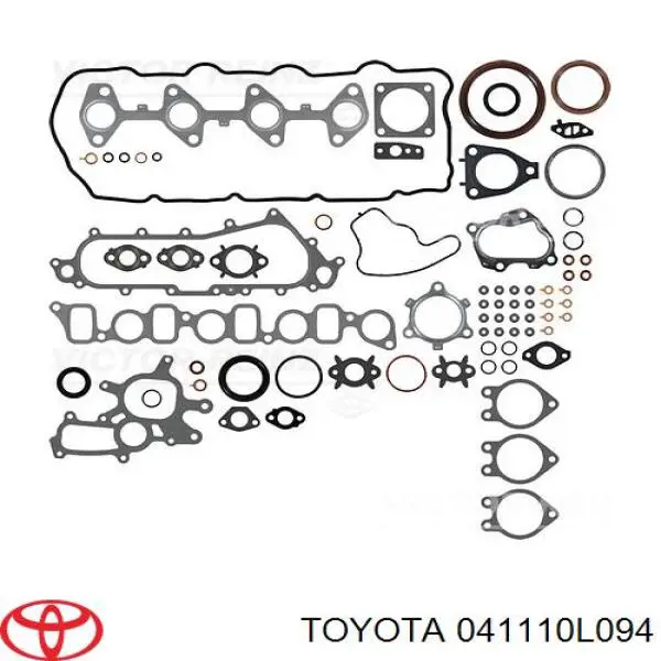  Комплект прокладок двигуна, повний Toyota Hiace 4