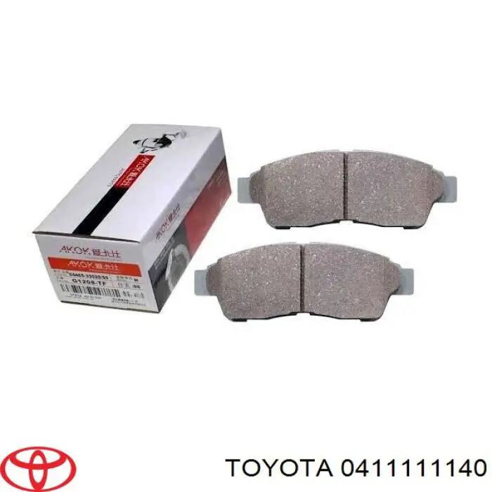 Комплект прокладок 0411111091 Toyota