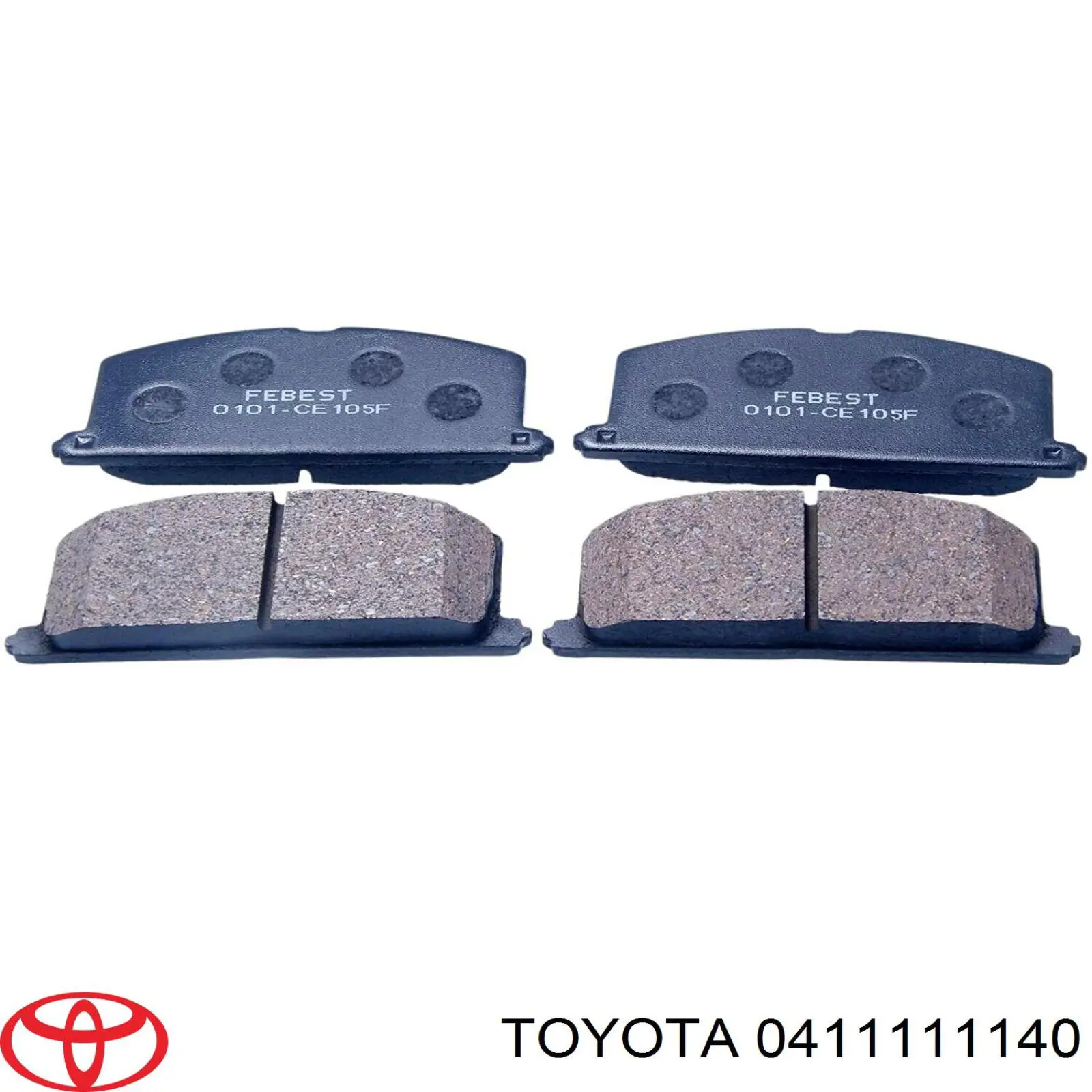 Комплект прокладок двигуна, повний Toyota 0411111091 ціна, від 54.12 USD